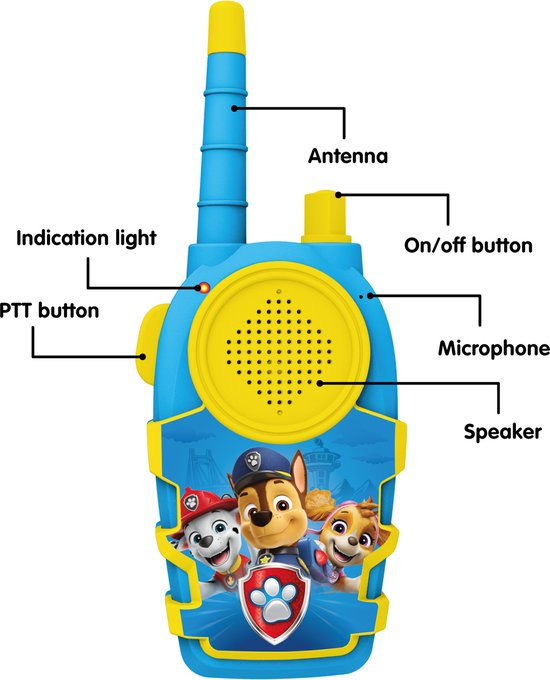 Paw Patrol - walkie talkie set