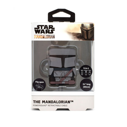 PowerSquad - Flip intrekbare kabel "The Mandalorian"