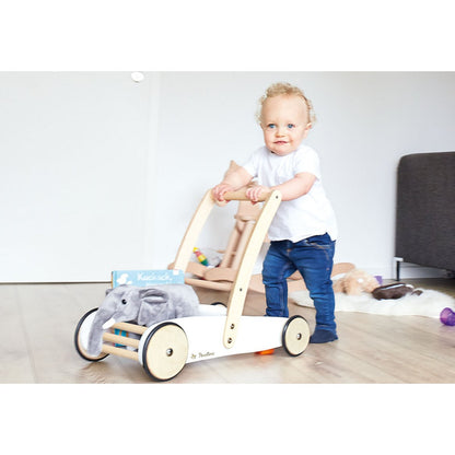 Leren Walker "uli", wit