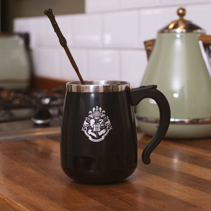 Harry Potter - zelfroerende beker met toverstaf 350 ml