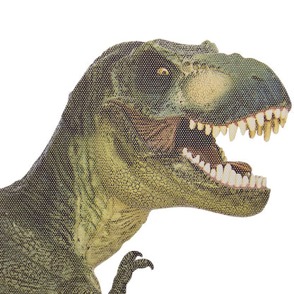 Rit Met T-Rex - Raamstickers
