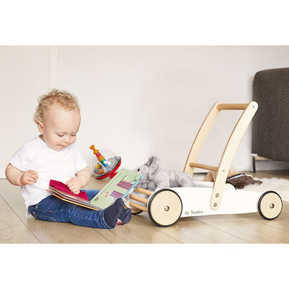 Leren Walker "uli", wit