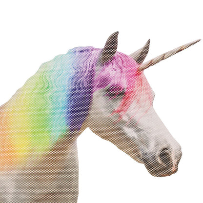 Ride With Unicorn - Raamsticker "Unicorn"