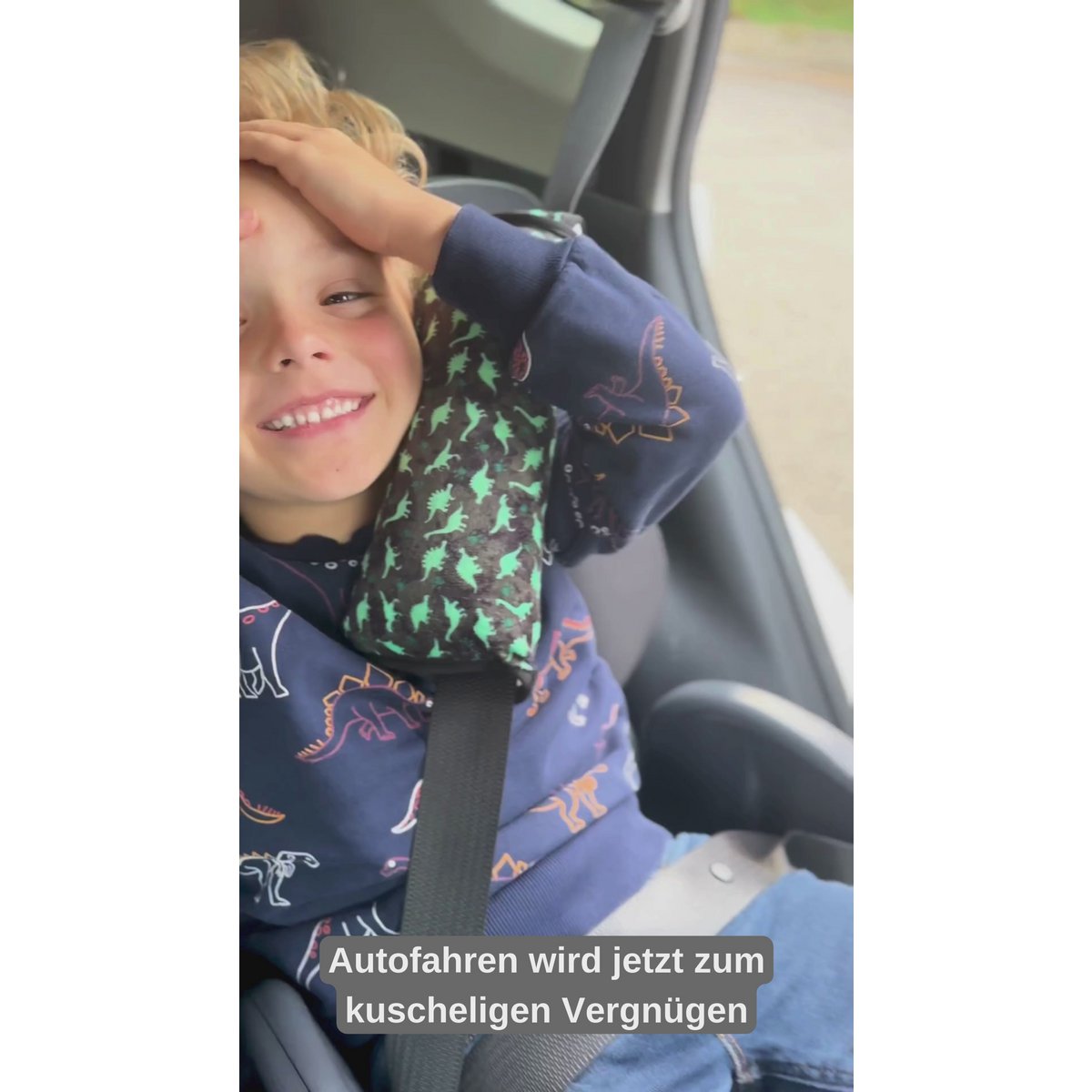 auto slaapkussen bouwvoertuigen
