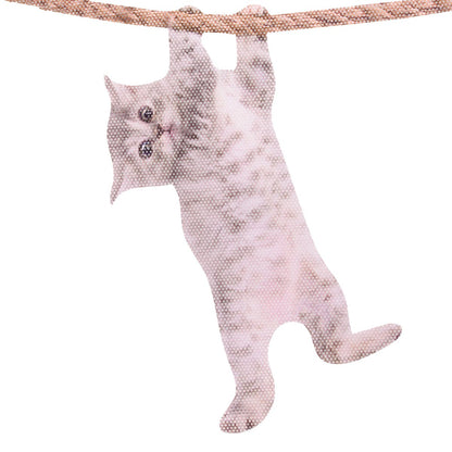 Rit Met Hangende Kat - Raamsticker "Kat"