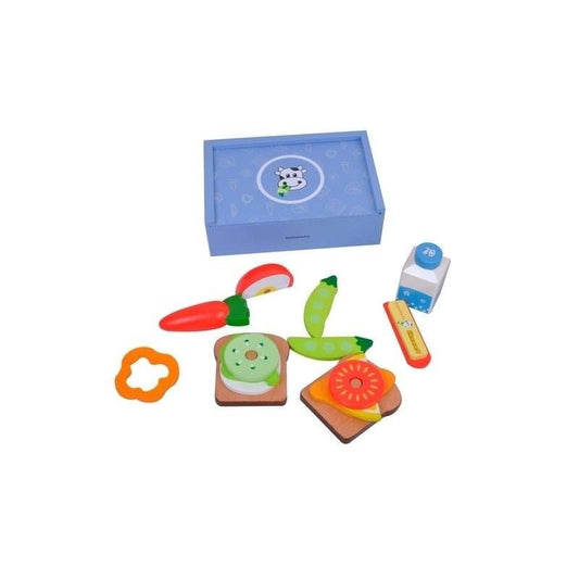Lunch Box Blauw