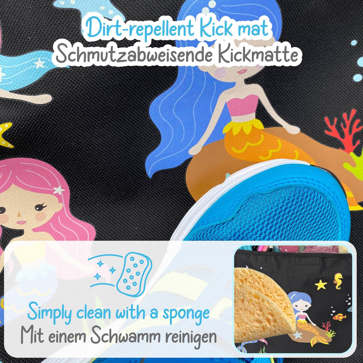 Wedertoel van de auto achterstoel - Mermaid
