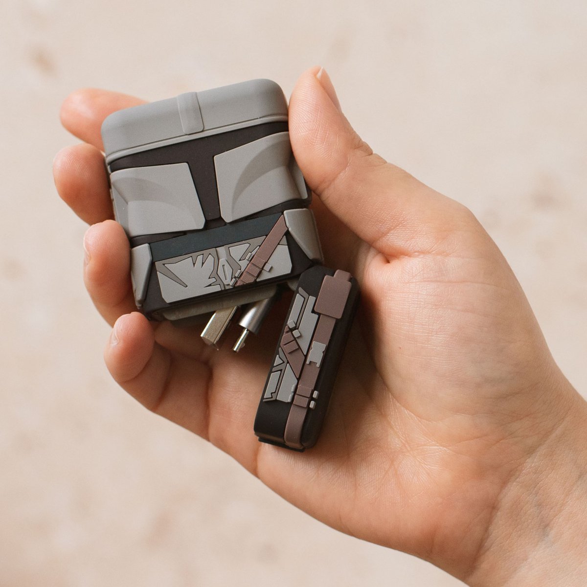 PowerSquad - Flip intrekbare kabel "The Mandalorian"