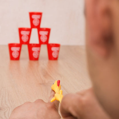 Tafelspel "Desktop Flickin' Chicken"