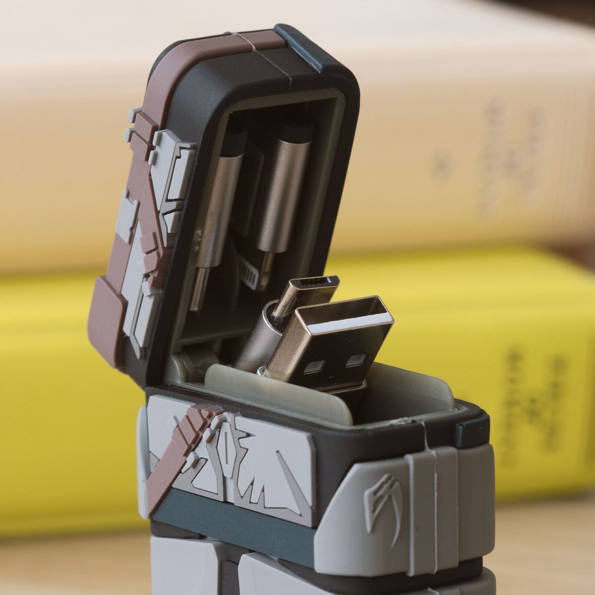 PowerSquad - Flip intrekbare kabel "The Mandalorian"