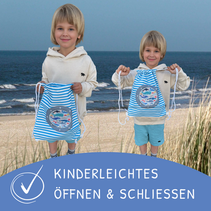 Gymnastiektas voor kinderen met een kijkvenster